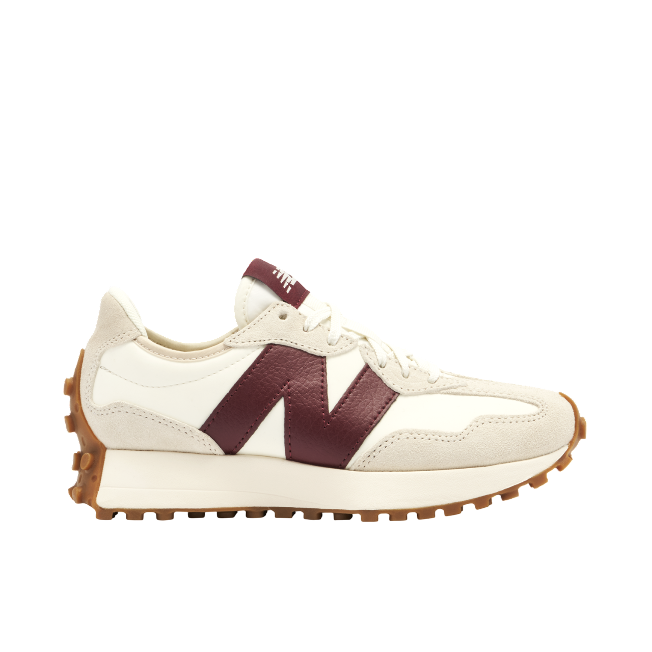 New Balance 327 - (MOONBEAM CLASSIC BURGUNDY)