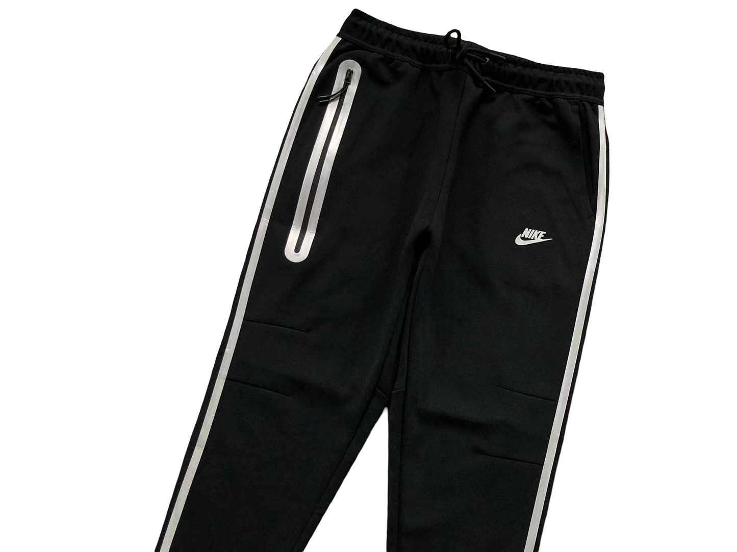 Nike Tech Fleece 2025 Jogging - (BLACK/WHITE)