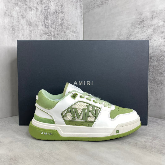AMIRI Classic Low Green White