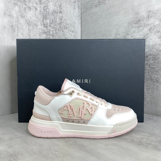 AMIRI Classic Low Pink White