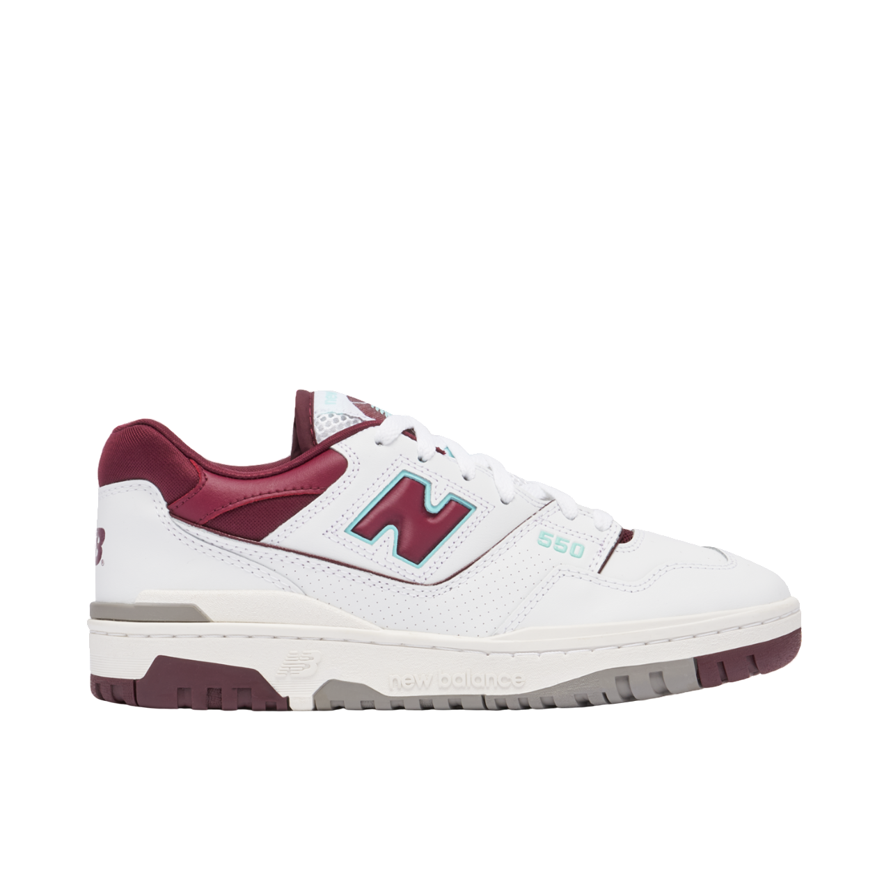 New Balance 550 - (BURGUNDY CYAN)