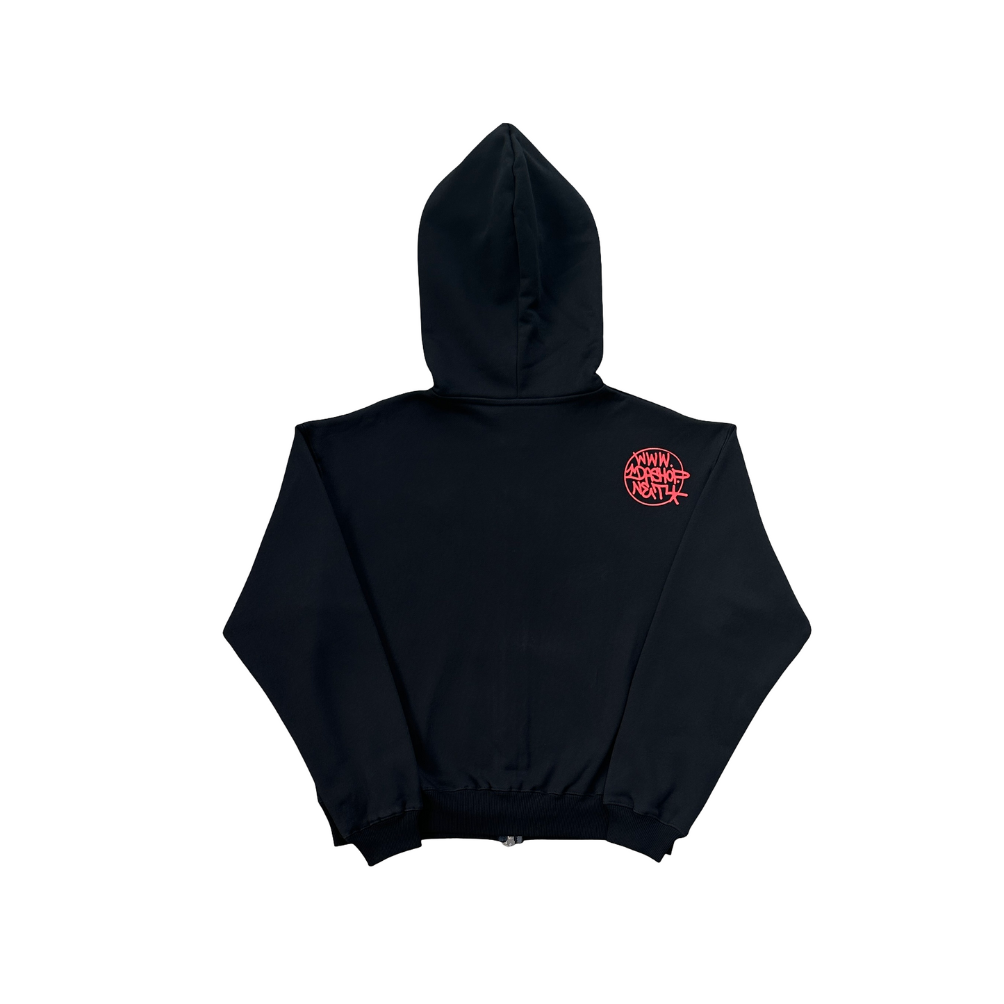 IDA UK Zip Hoodie - (BLACK)