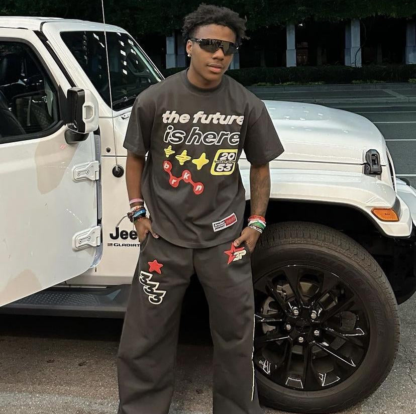 Broken Planet 2053 Jogging - (SOOT BLACK)