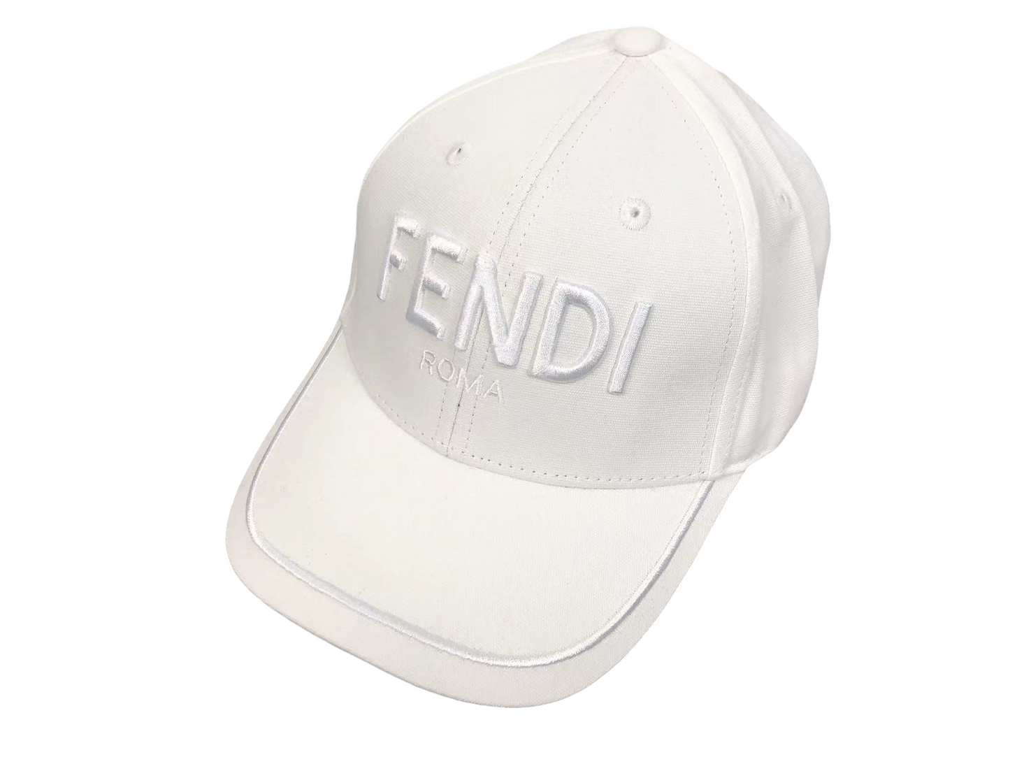 Fendi Roma Cap - (WHITE)