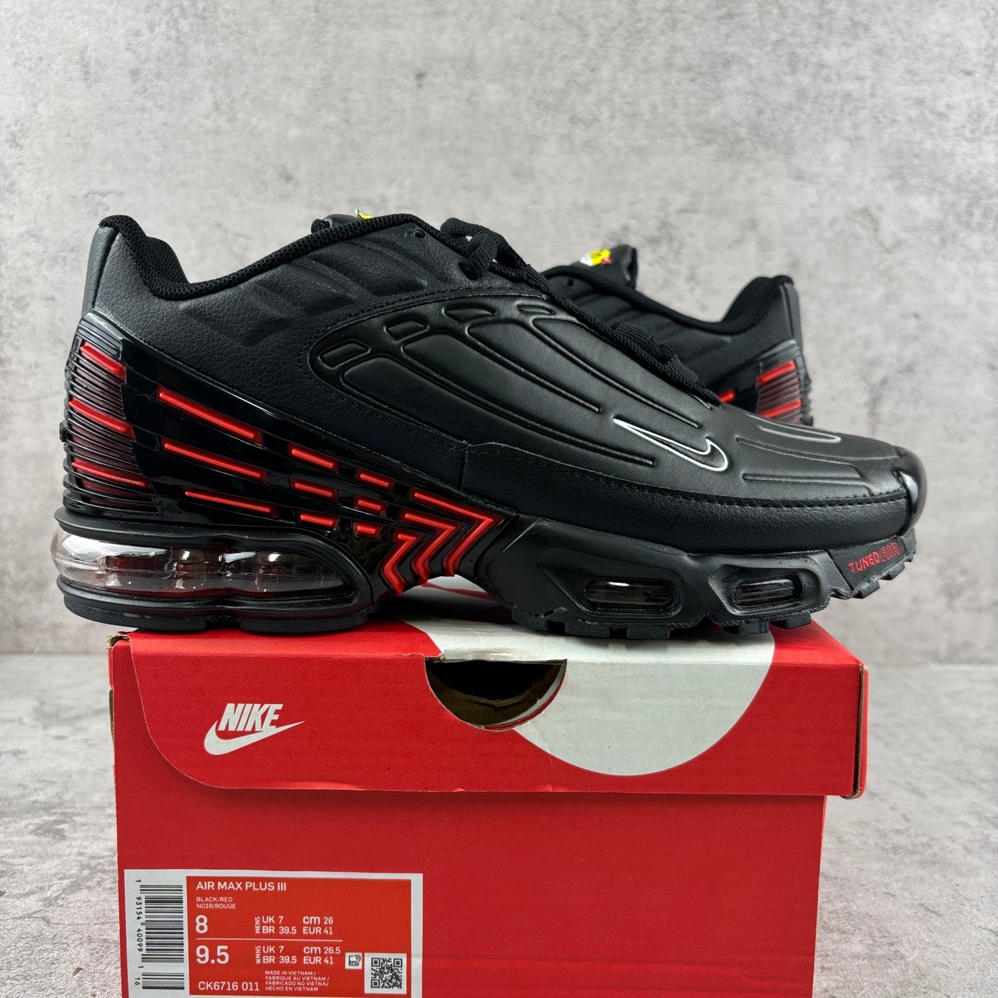 Nike Air Max Plus 3 Black Red