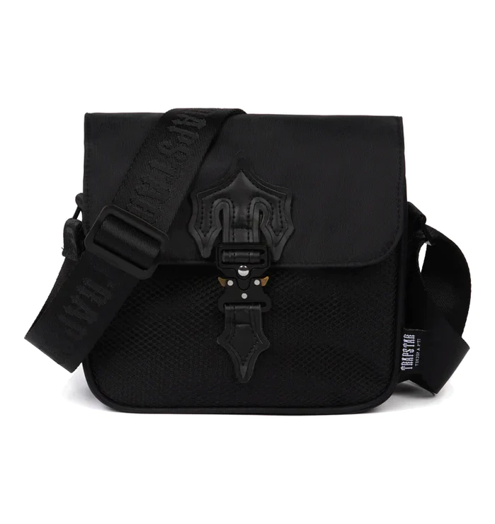 Trapstar Full Black Irongate T Cross-Body Bag