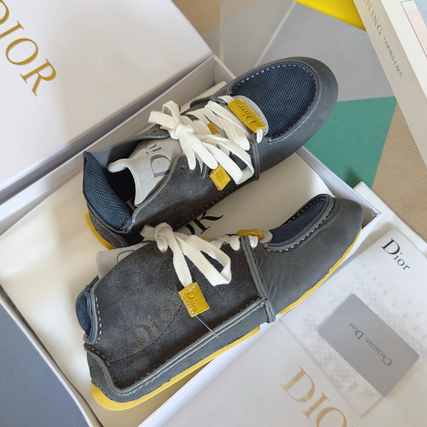 Dior Roadie Navy Yellow