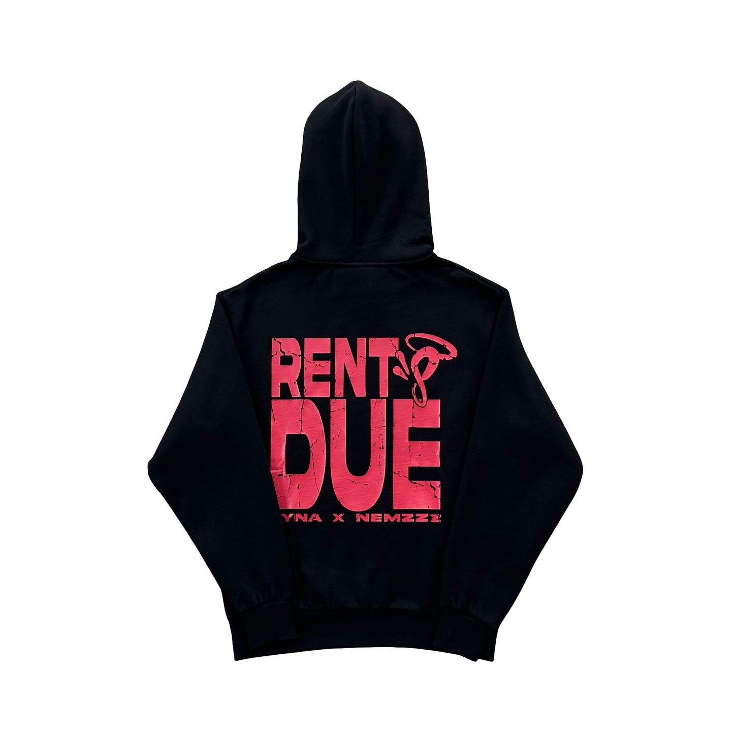 Syna World x NEMZZZ Rent Due Hoodie - (BLACK)