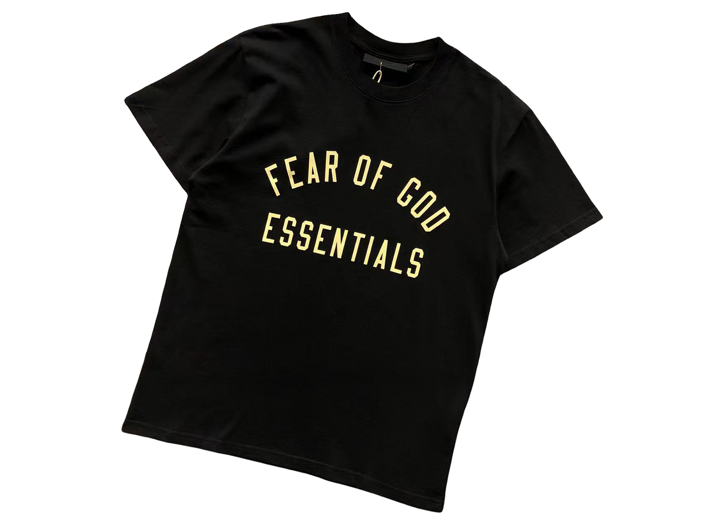 Fear Of God Essentials Circle Tee - (BLACK)
