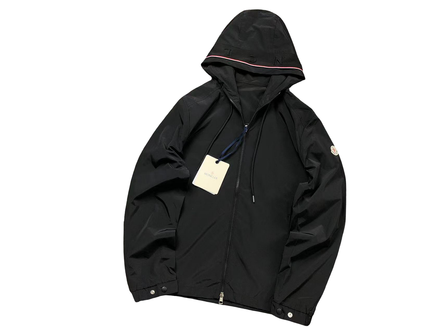 Moncler Classic Windbreaker - (BLACK)