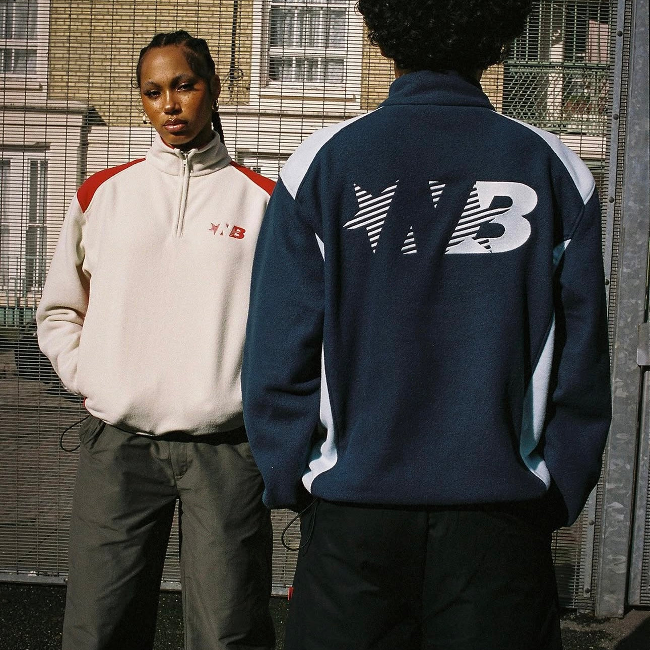 99Based Logo Tech Pants - (BLACK)