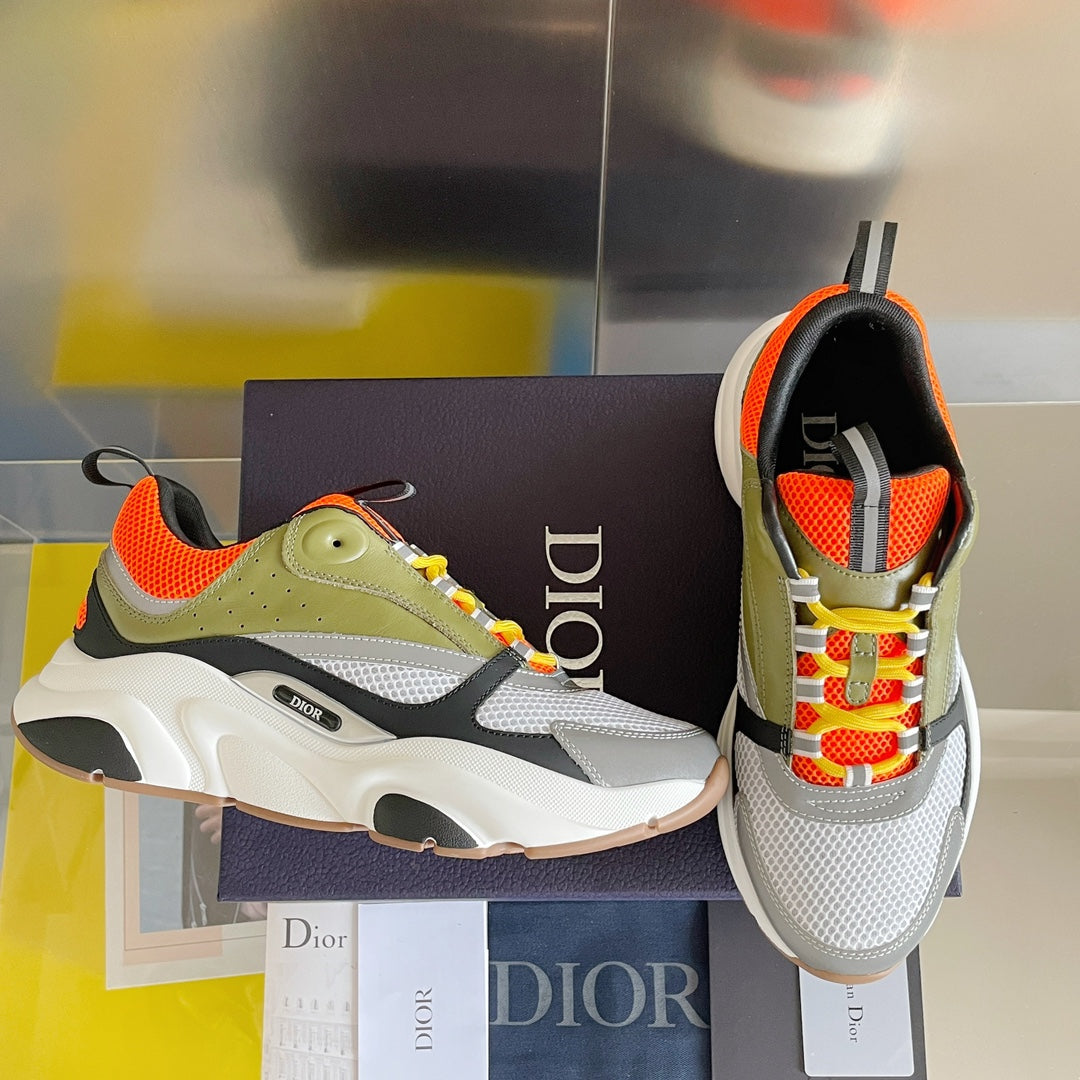 Dior B22 Green/Black/Orange