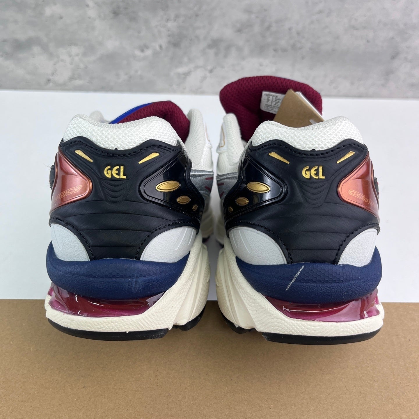 Asics Gel-Kayano 14 Legacy White Black Red Blue