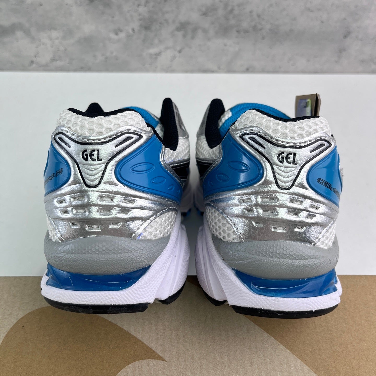 Asics Gel-Kayano 14 White Aizuri Blue