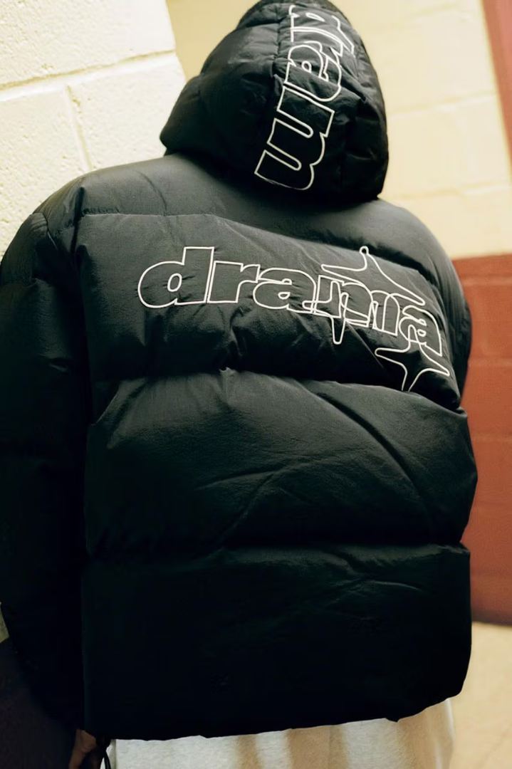 Drama Call Detachable Puffer - (BLACK)