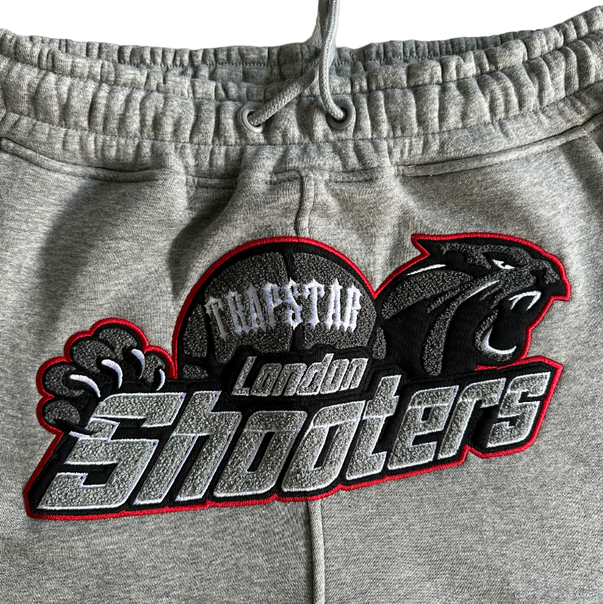 Trapstar Shooters Short Set - (WHITE/GREY/RED)