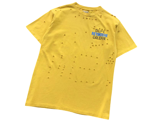 GALLERY DEPT. Retouche Tee - (YELLOW)