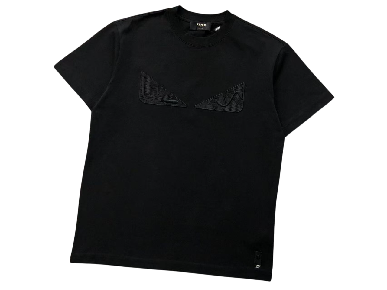 Fendi Mosaic Tee - (BLACK)
