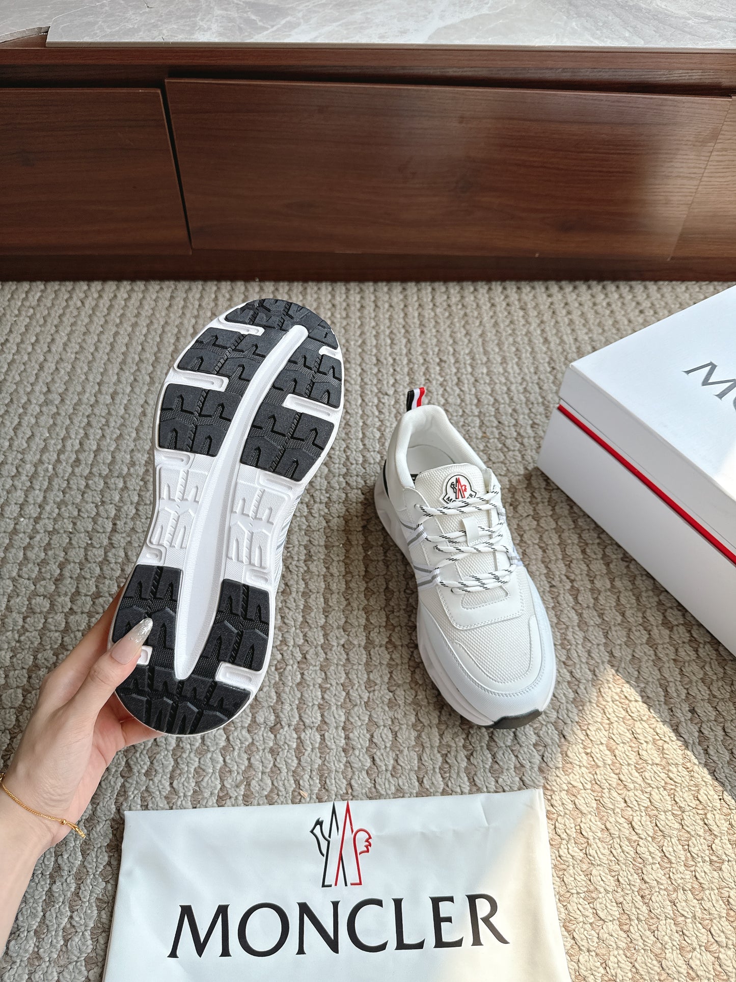 Moncler Trevor Scarpa White