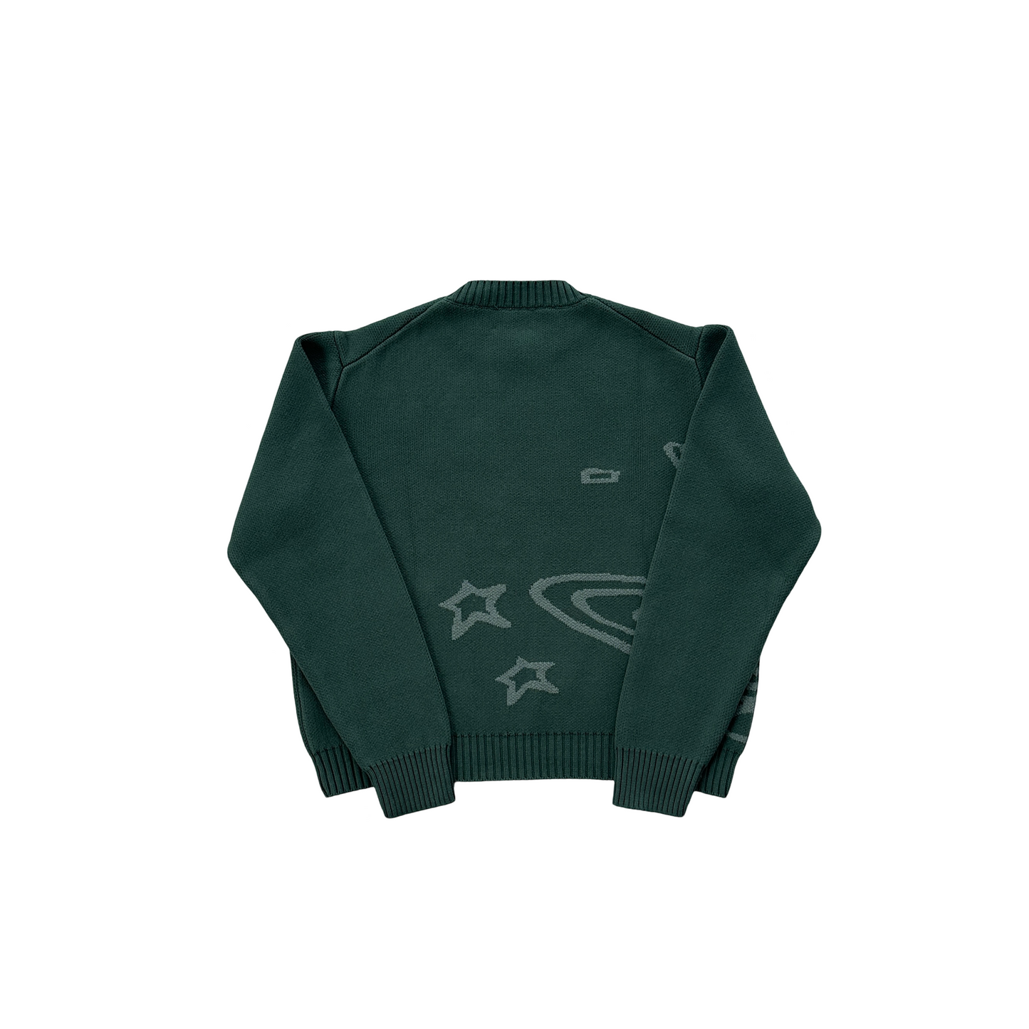 Broken Planet Outer Space Sweater - (GREEN)