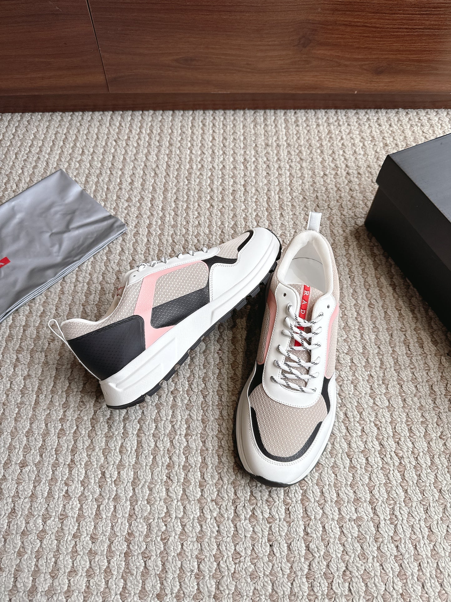 Prada Technical's Cup - (PINK/WHITE/BLACK)