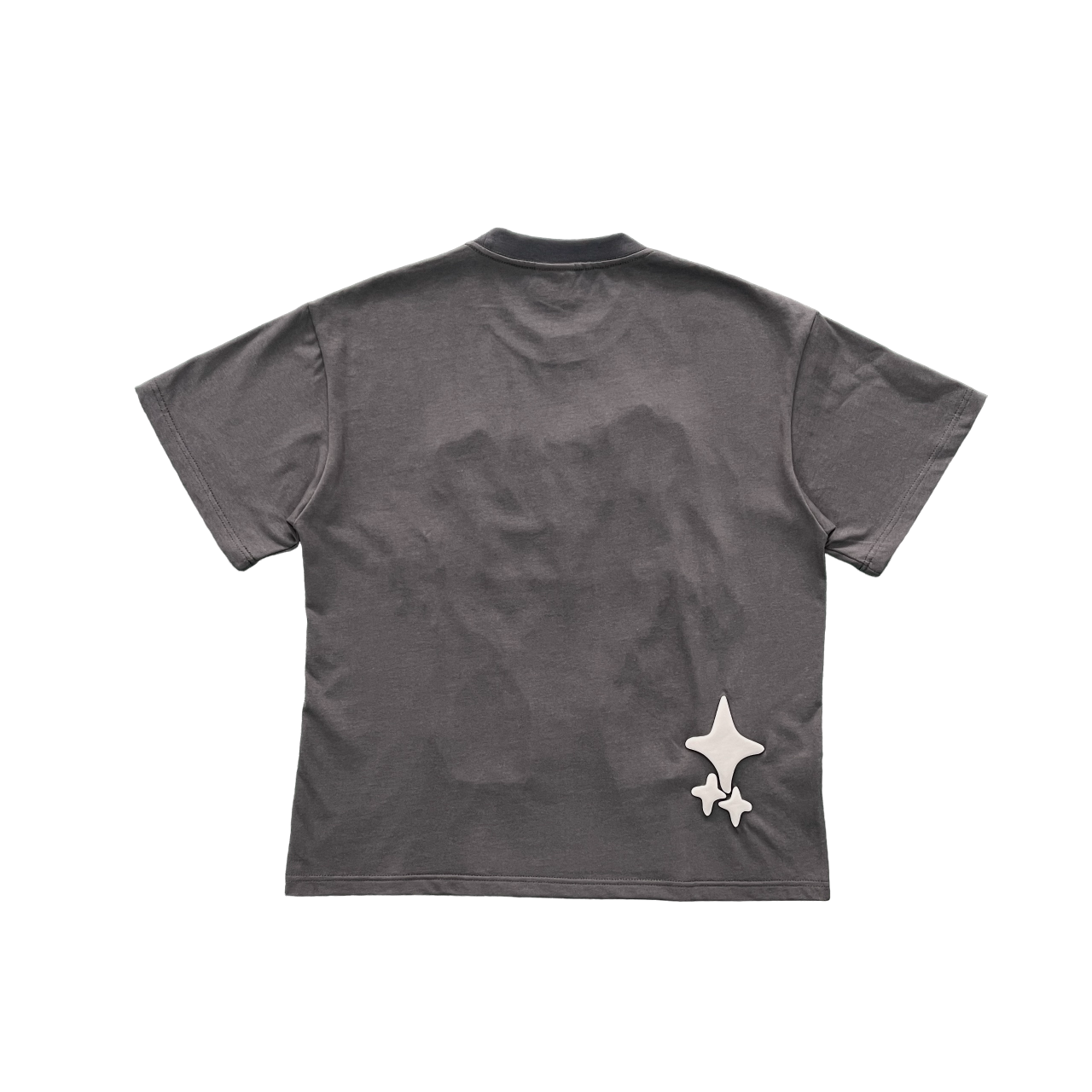 Broken Planet Twin Flames Tee - (GREY)
