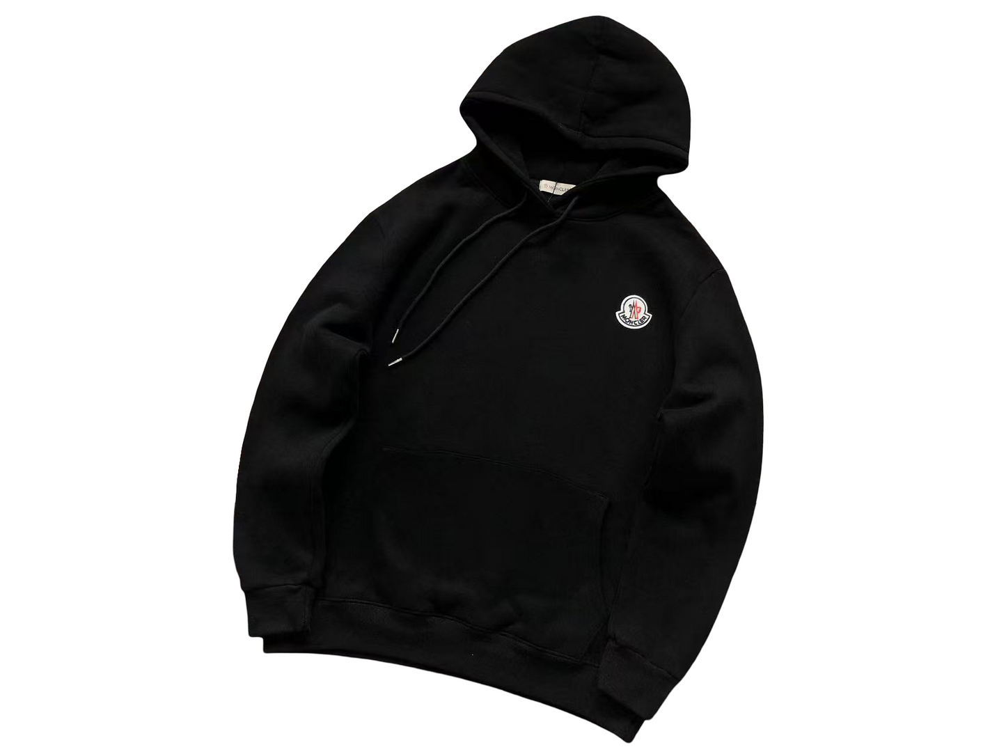 Moncler Basic Hoodie - (BLACK)