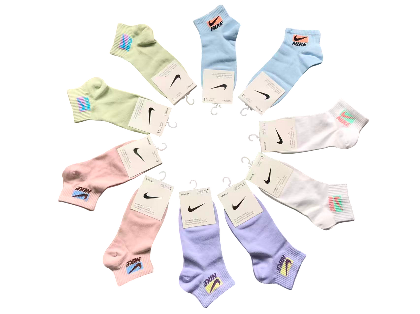 Nike Socks (10 Pairs) - COLOUR EDITION 9