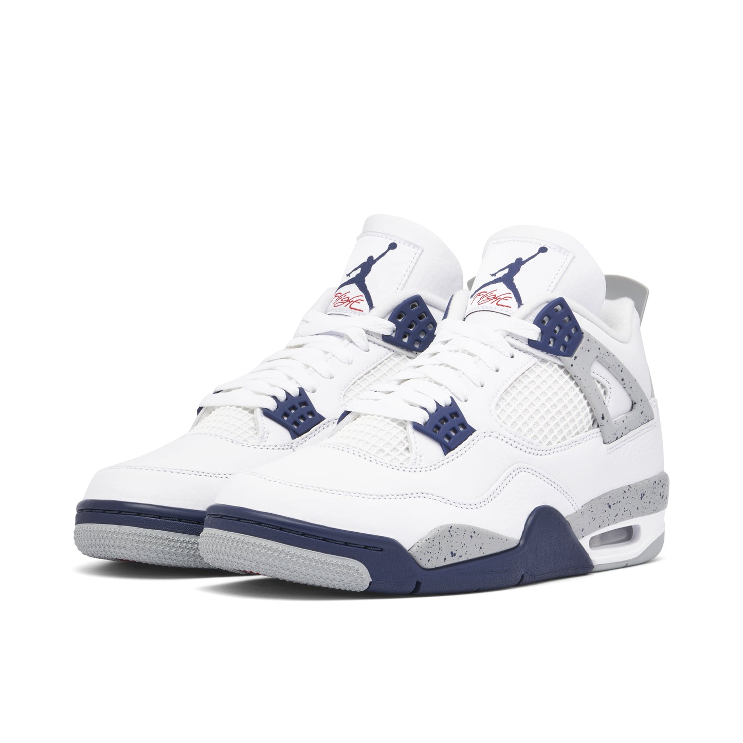 Jordan 4 Retro White Midnight Navy