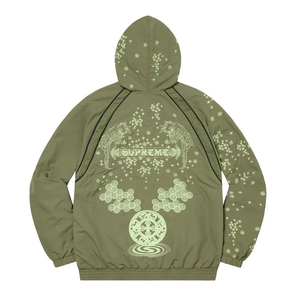 Supreme AOI Glow-In-The-Dark Shell Suit Jacket - (KHAKI)
