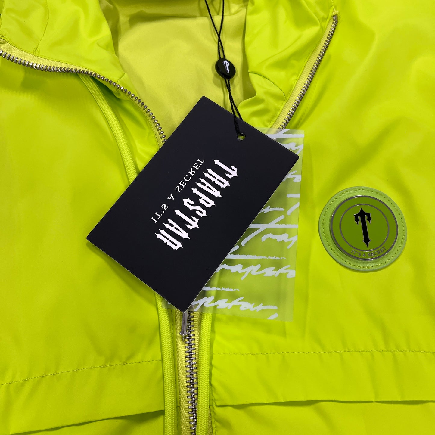 Trapstar Irongate T Windbreaker Jacket - (LIME)