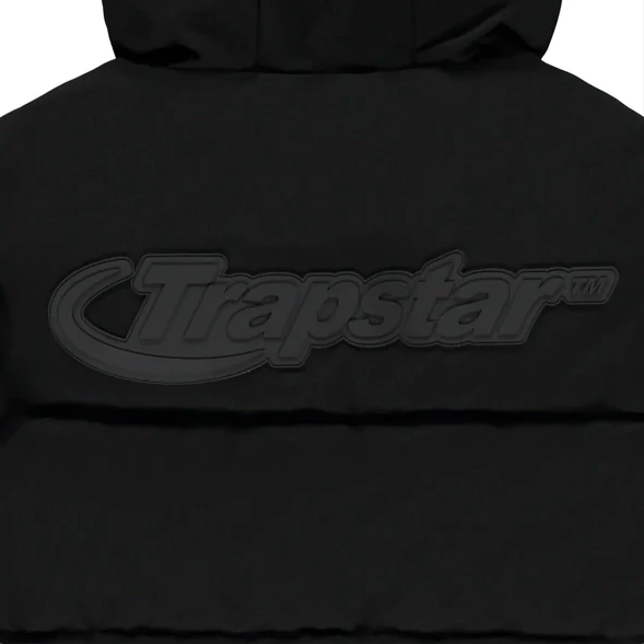Trapstar Hyperdrive Technical Puffer Jacket - (BLACKOUT EDITION)