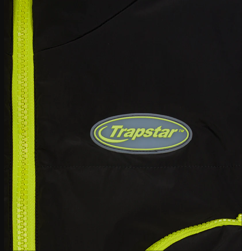 Trapstar Hyperdrive Gilet 2 - (BLACK/LIME)