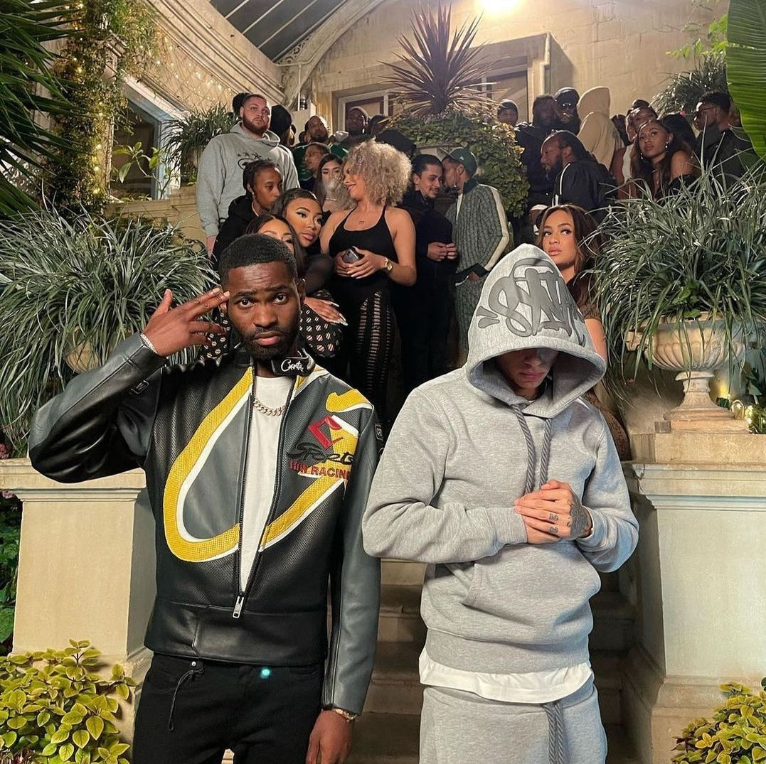 Syna World Tracksuit - (BLACK/GREY) EXCLUSIVITY 21DRIPZZ