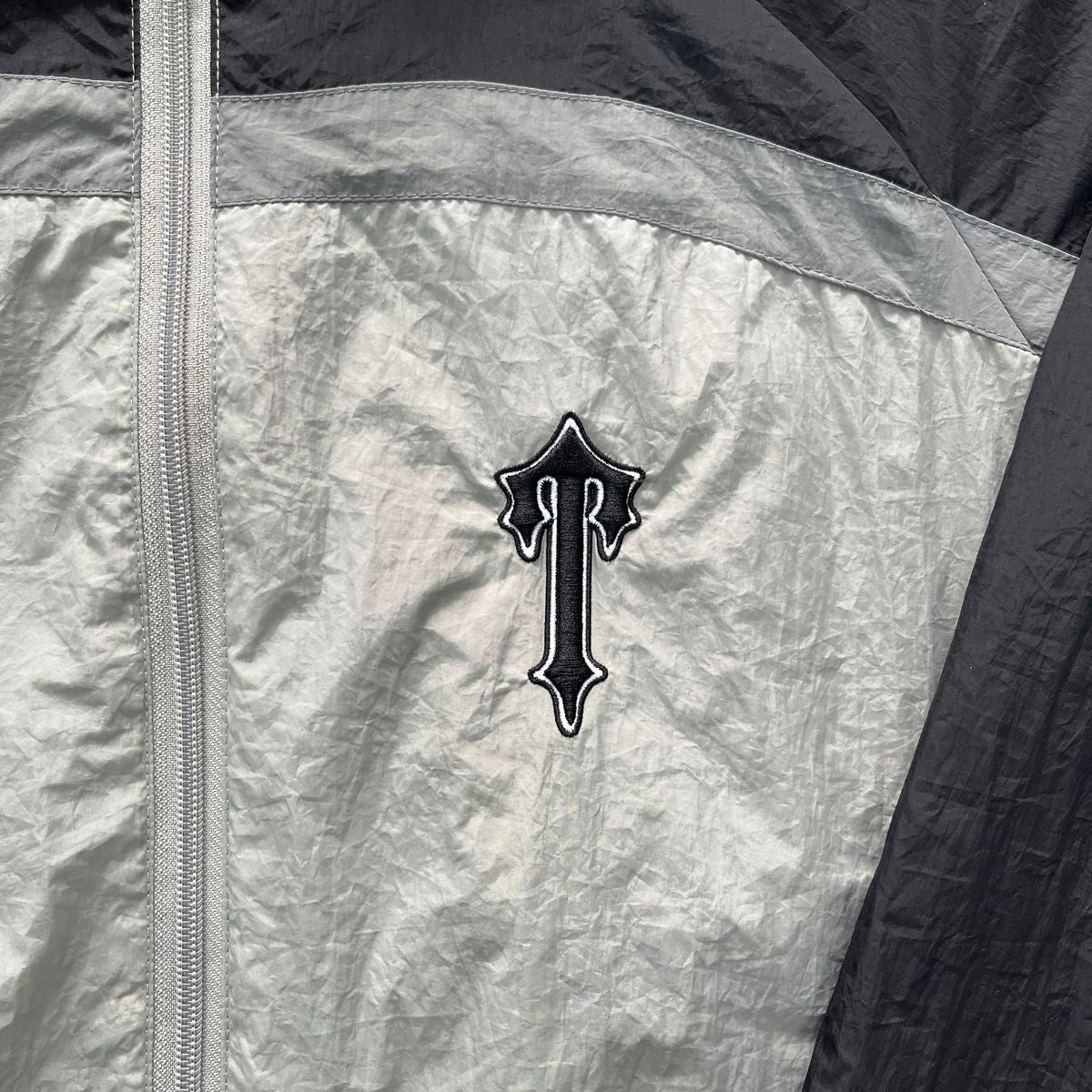 Trapstar Irongate T Shell Suit - (GREY/BLACK)