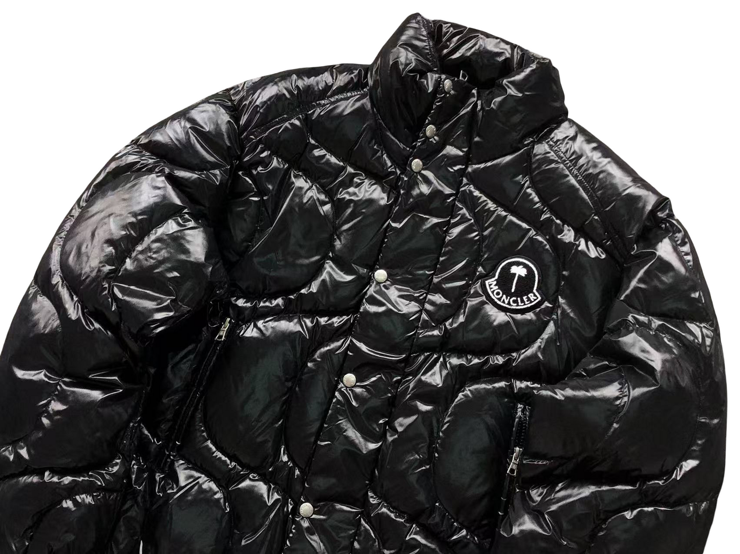 Moncler x Palm Angels Haunani Down Jacket - (BLACK)