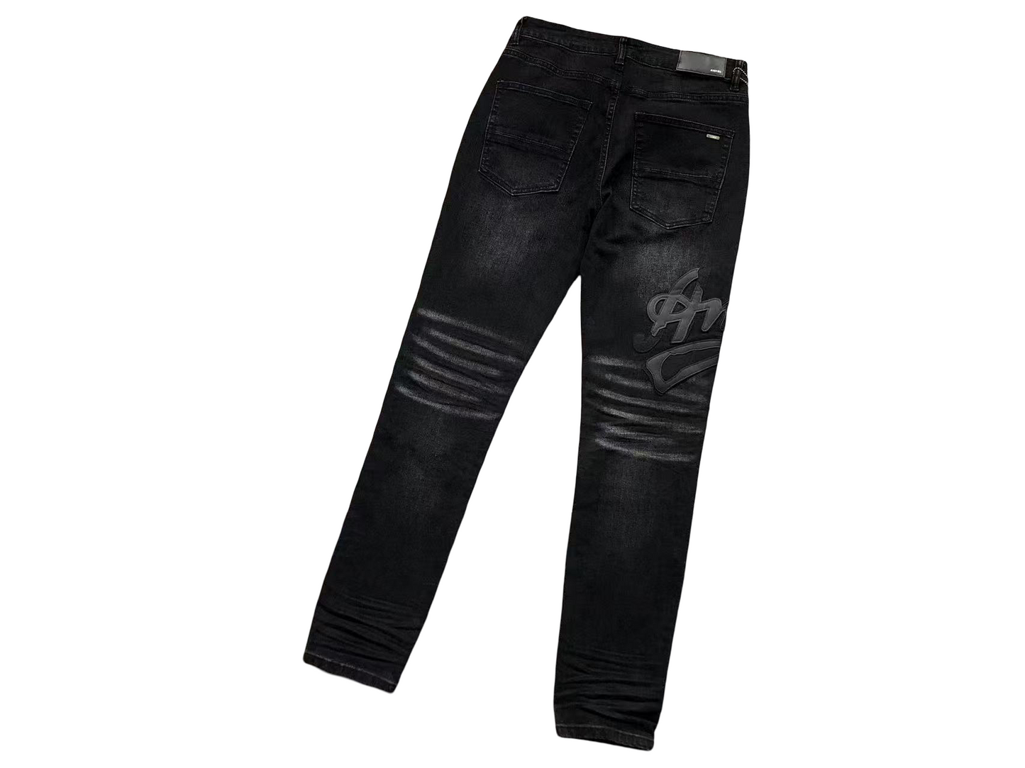 AMIRI Black-on-Black Jeans - (BLACK)