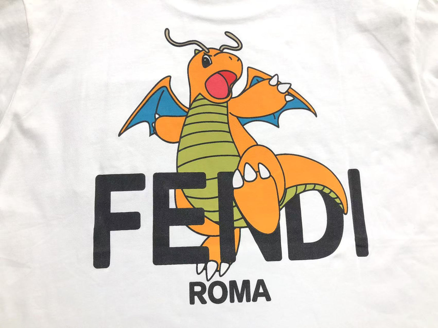 Fendi Dragonite Tee - (WHITE)