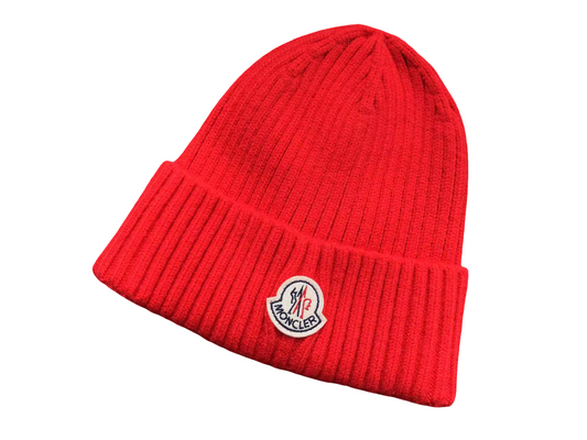 Moncler Wool Beanie - (RED)
