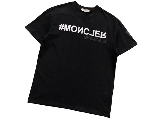 Moncler Reverse Tee - (BLACK)