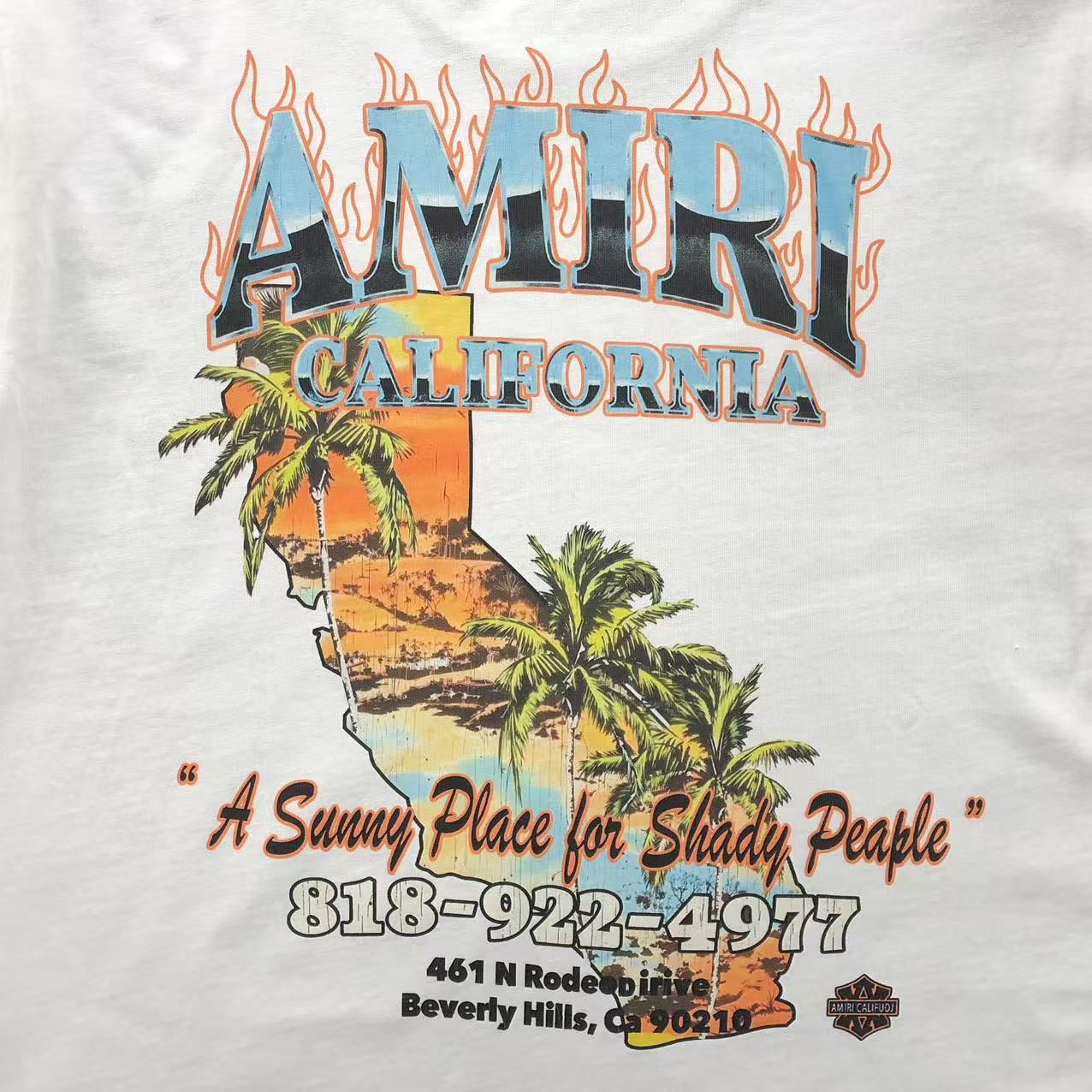 AMIRI California Tee - (WHITE)