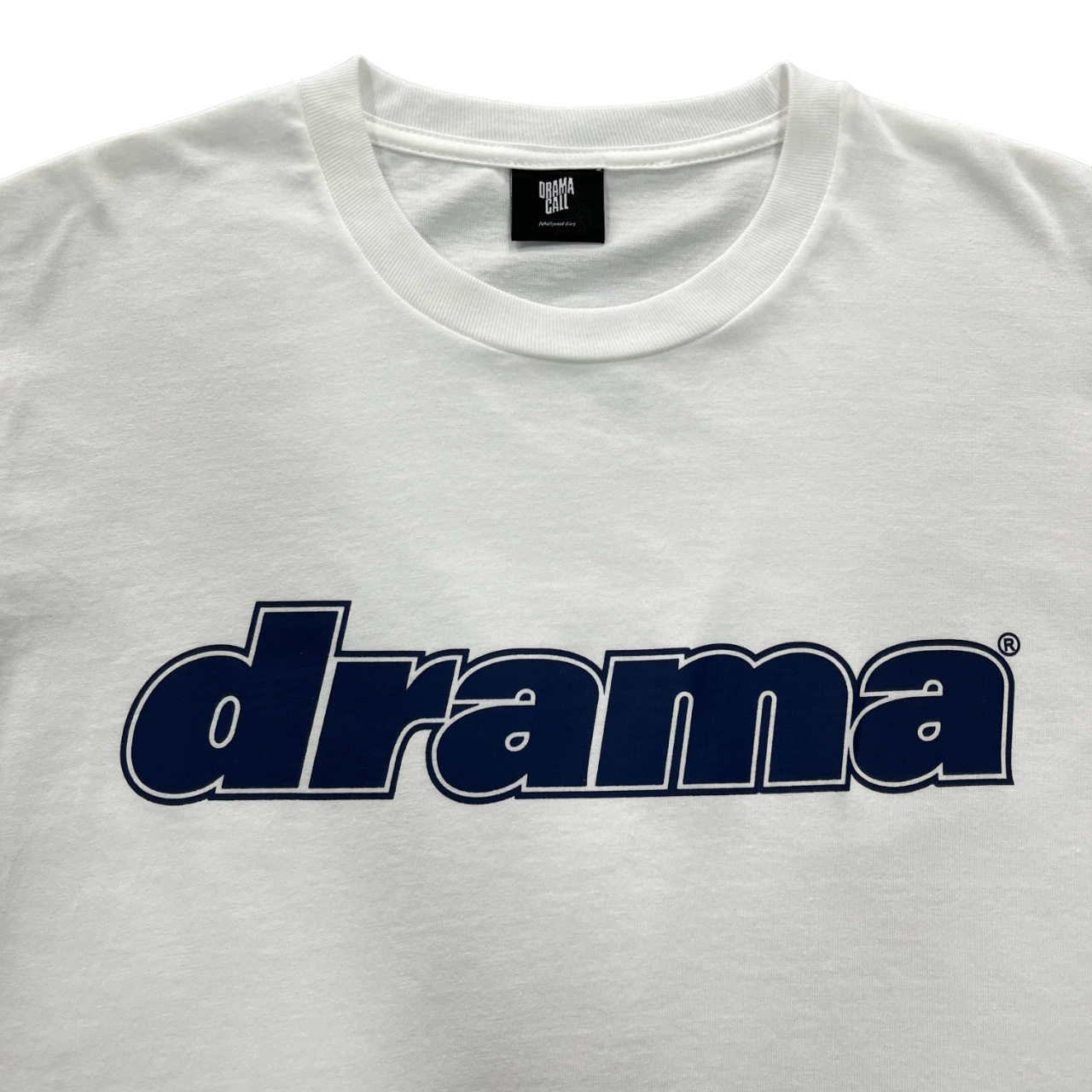 Drama Call Classic Tee - (WHITE/BLUE)