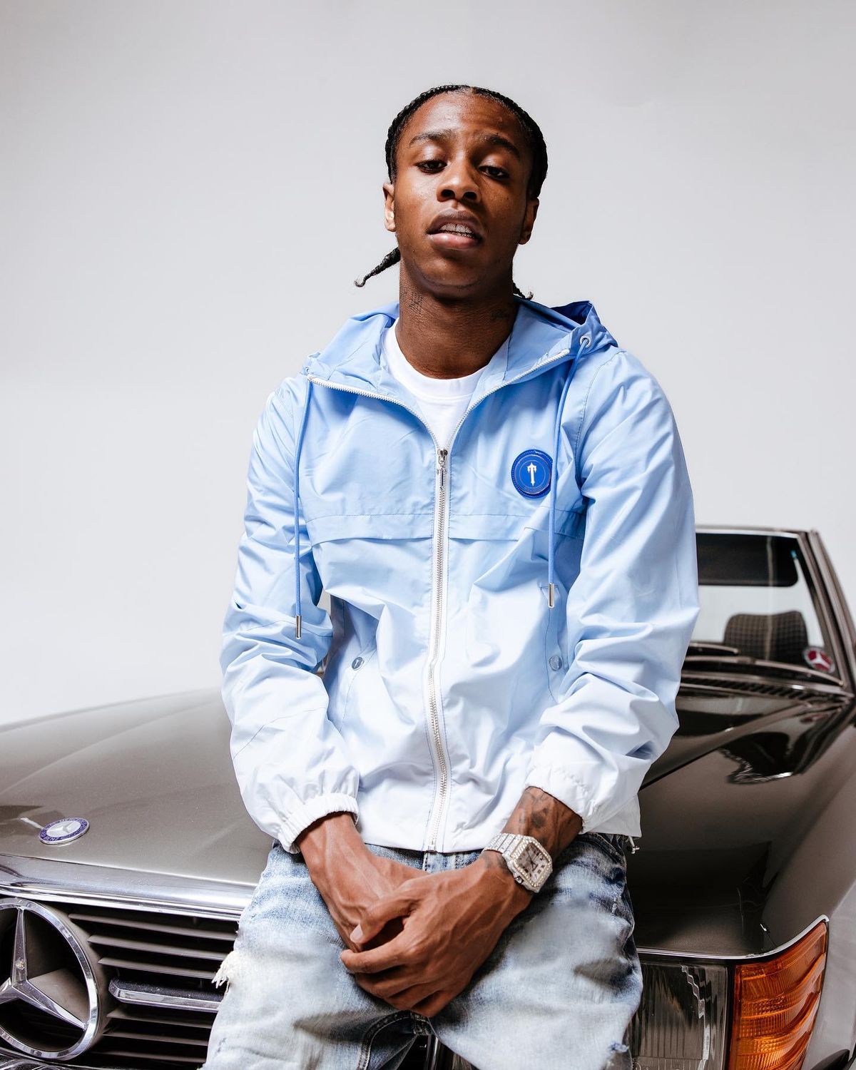 Trapstar Irongate T Gradient Windbreaker - (BLUE GRADIENT)