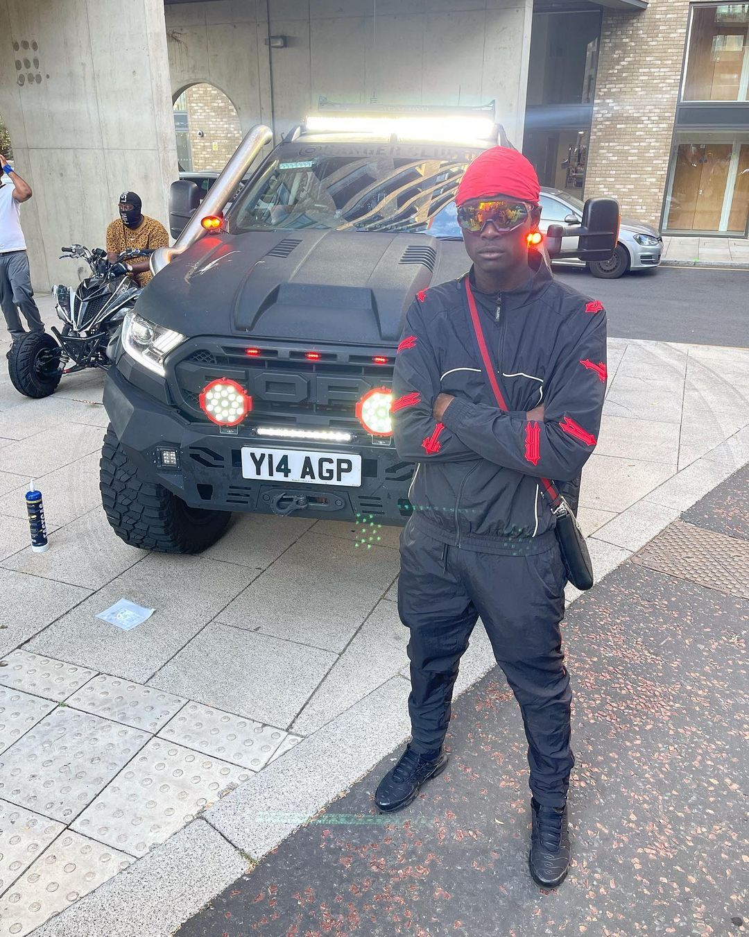 Trapstar Irongate T Shellsuit 2.0 - (BLACK/RED)