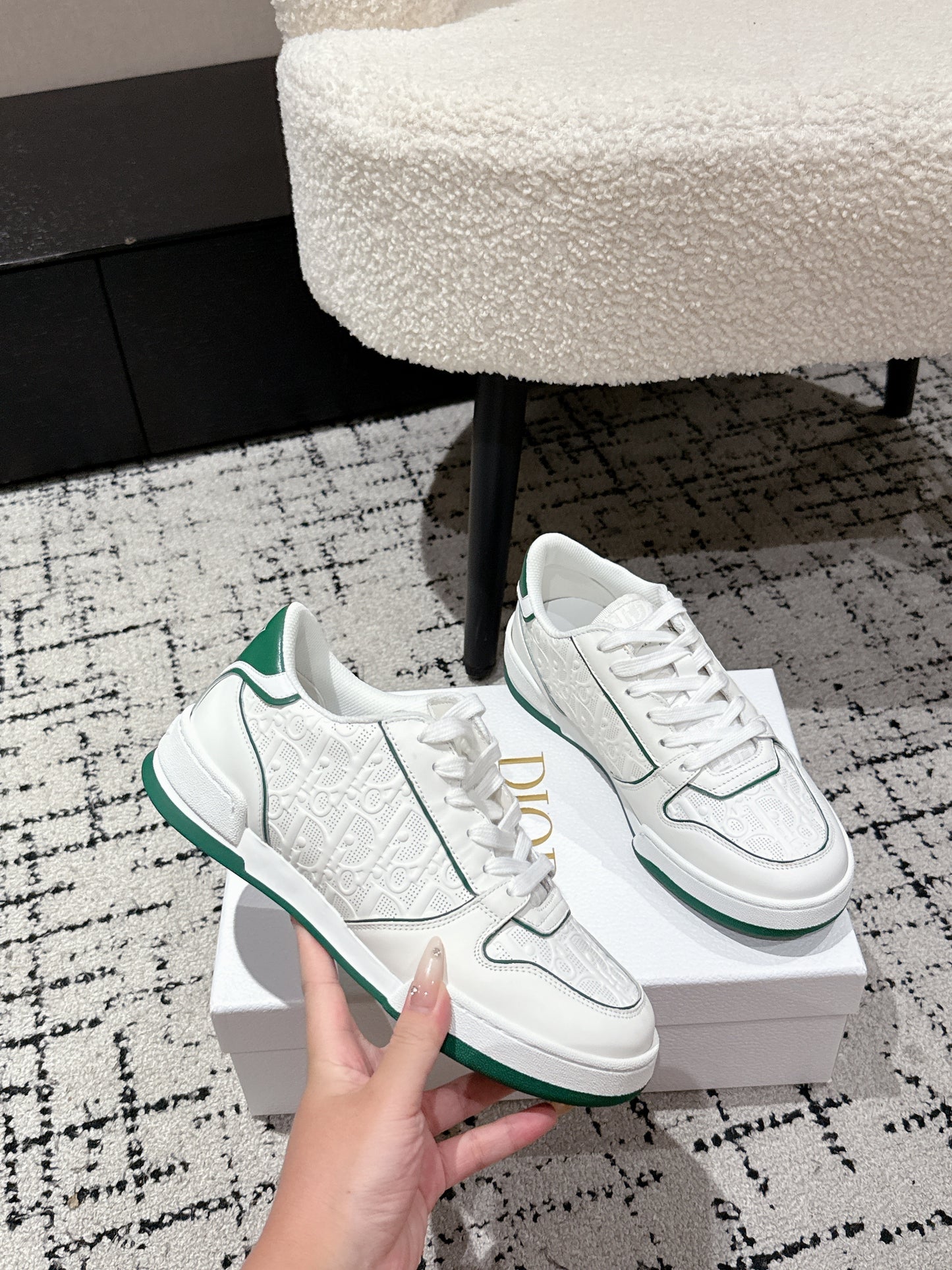 Dior One White Green