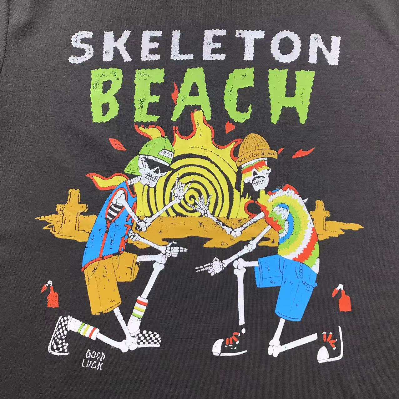 GALLERY DEPT. Skeleton Beach Tee - (ANTHRACITE)