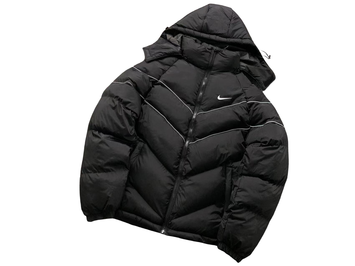 Nike Sportswear Down Jacket - (BLACK REFLECTIVE)