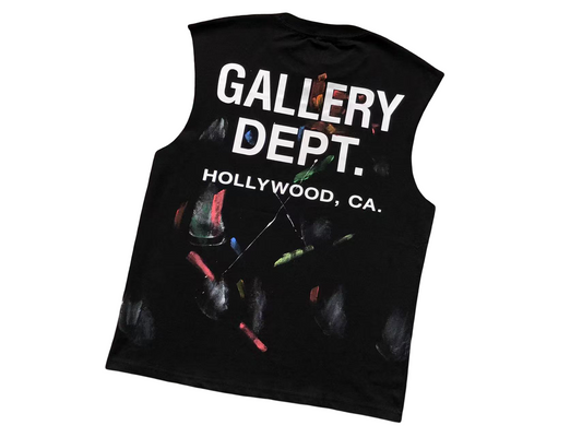 GALLERY DEPT. Painted Sleeveless - (BLACK)