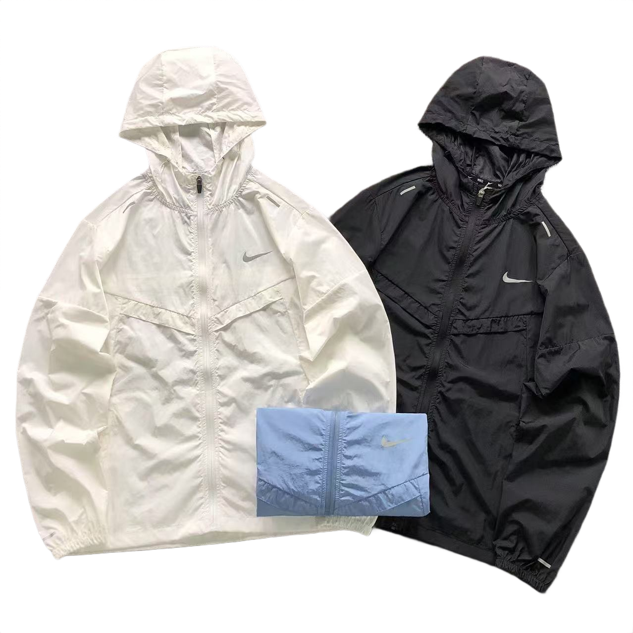 Nike Windrunner Hooded Windbreaker White