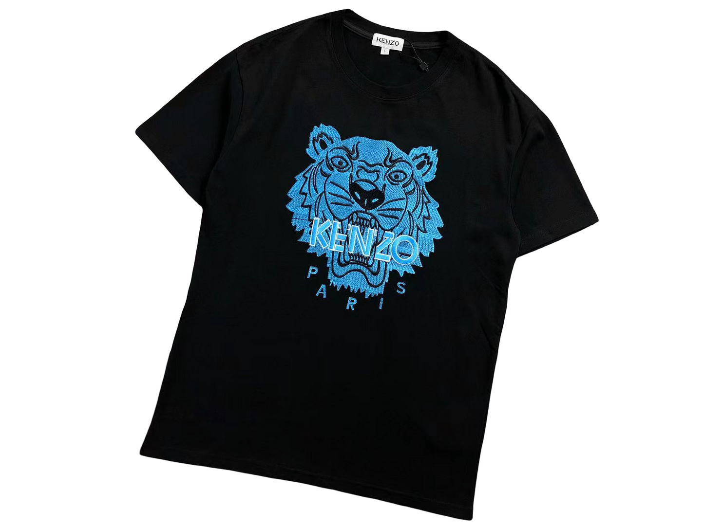 KENZO Tiger Tee - (BLACK/BLUE)